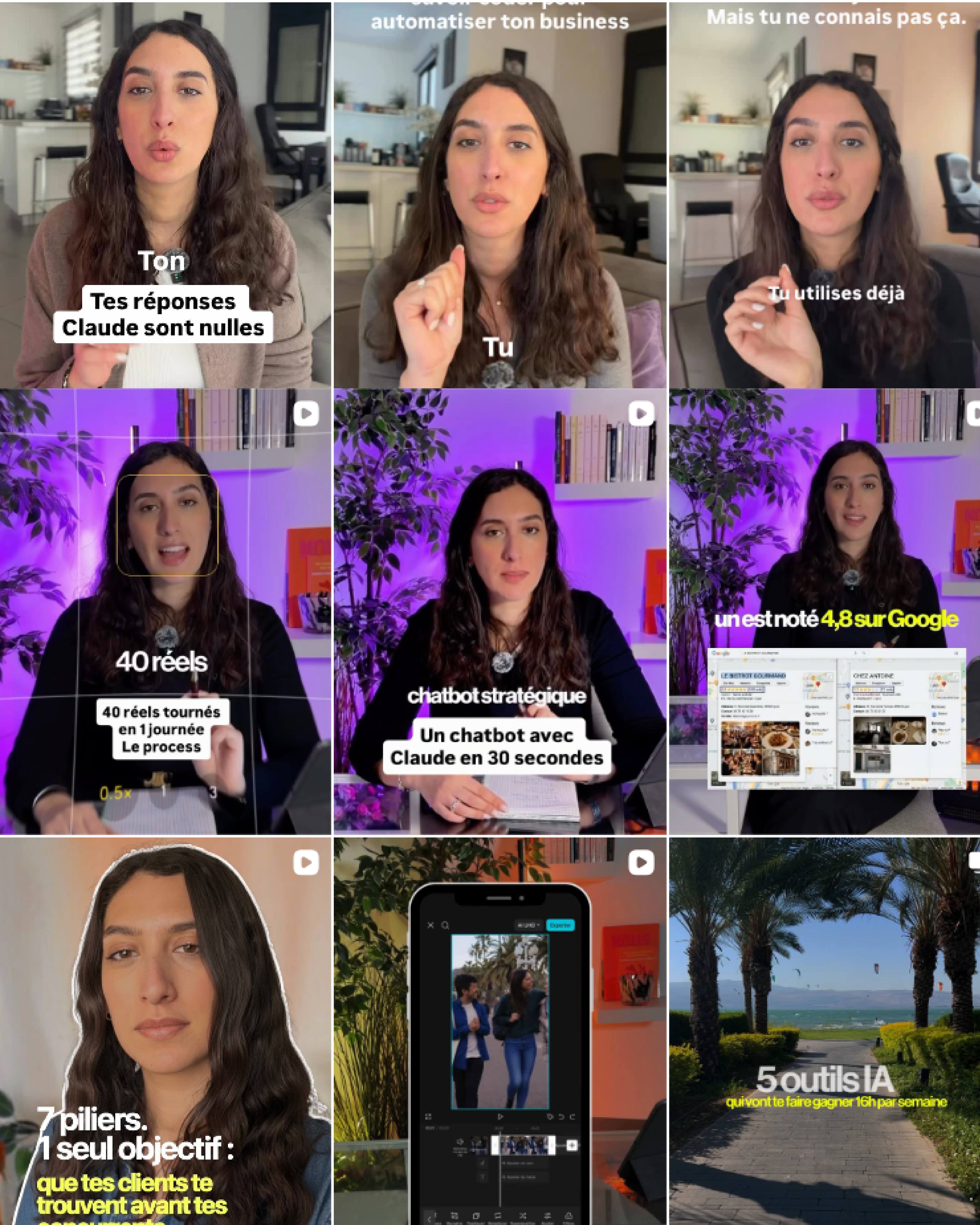 Esther Sekly sur Instagram @marketalesther